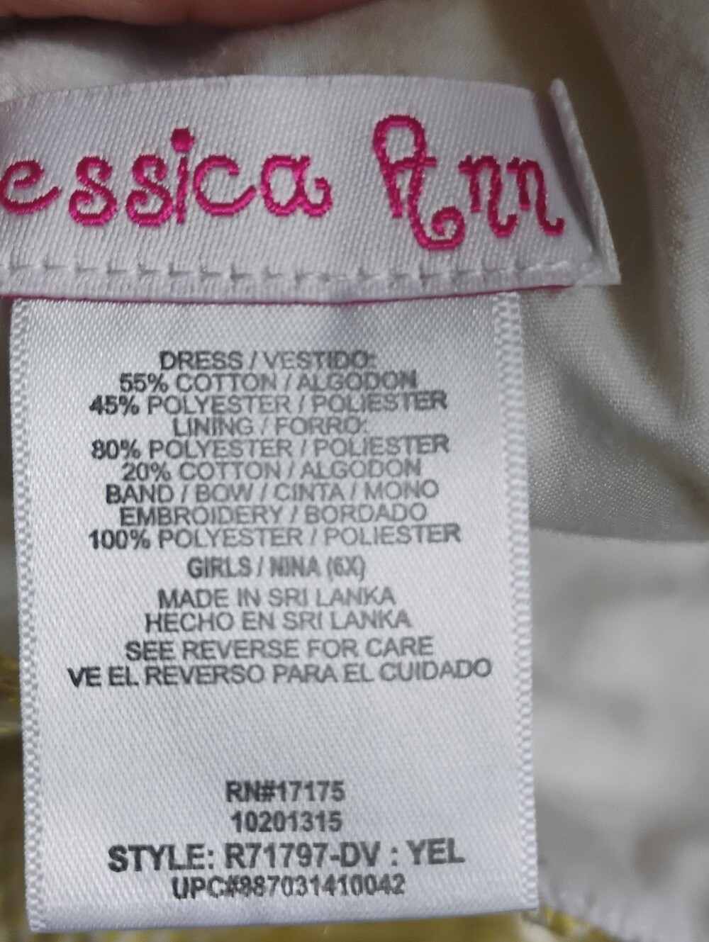 Girls Jessica Ann Sleeveless Dress - Picture 2 of 8